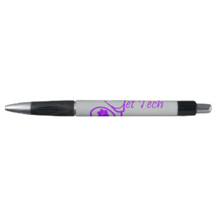 Vet tech pen purple stethoscope design pen