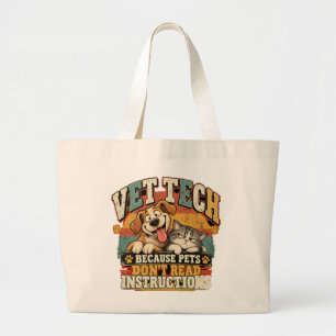 Vet Tech Pets Don't Read Tote