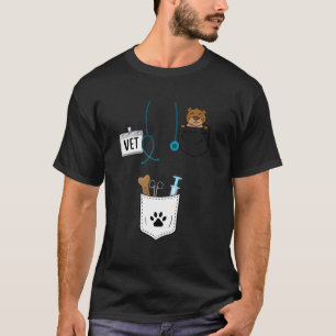 Vet Tech Veterinarian Halloween Costume Vet Tech K T-Shirt