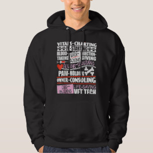 Vet Tech Veterinarian Veterinary School Graduate D Hoodie