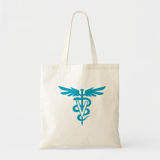 Vet Tech - Veterinary Symbol Tote Bag (Front)