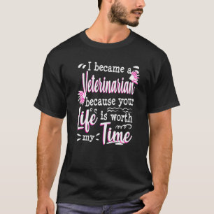 Vet Veterinarian Graduation DVM Veterinary Medicin T-Shirt