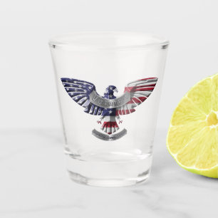 Veteran American Eagle “Proud To Have Served” Shot Glass