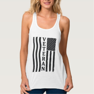 Veteran American Flag Vintage Vector Shirt Design_