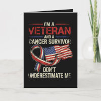 Veteran Cancer Survivor Don't Underestimate Me