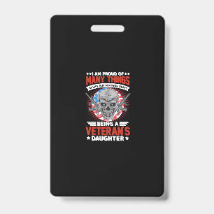 veteran daughter ID badge