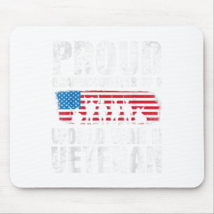 Veteran Day Proud Granddaughter Of A World War Ii Mouse Pad