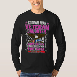 Veteran Day Proud Korean War Veteran Daughter I W T-Shirt