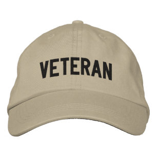 VETERAN EMBROIDERED HAT