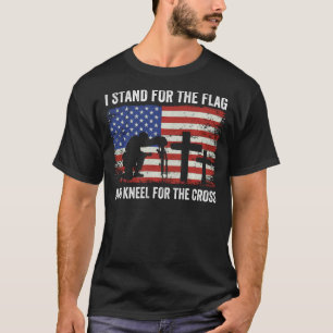 Veteran I Stand For The Flag And Kneel For The Cro T-Shirt