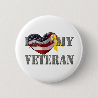 Veteran Love 6 Cm Round Badge