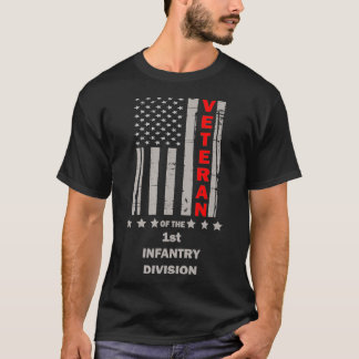 Veteran of the 1st Infantry Division  T-Shirt
