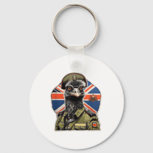 Veteran Of The Great Emu War - Australia Outback C Key Ring
