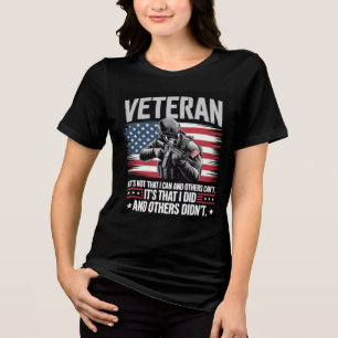 Veteran of the united states military 2026 Tri-Blend shirt