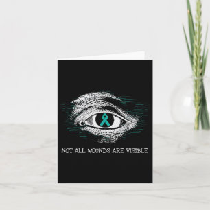 Veteran Ptsd Awareness Suicide Prevention Military Card