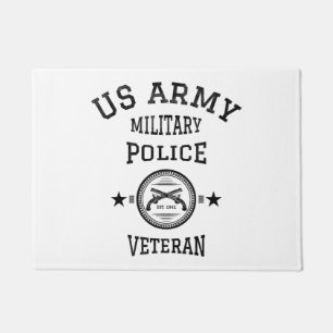 Veteran Retired Police Officer Doormat