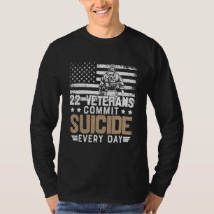 Veteran Soldier U S Flag Retired Combat T-Shirt