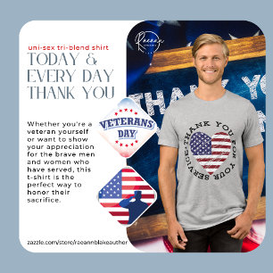 Veteran Thank You Tri-Blend Shirt