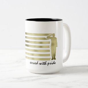 Veteran Two-Tone Coffee Mug