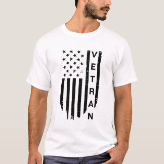 Veteran Vertical T-shirt