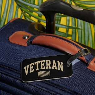 Veteran Veterans Day USA United States American Luggage Tag