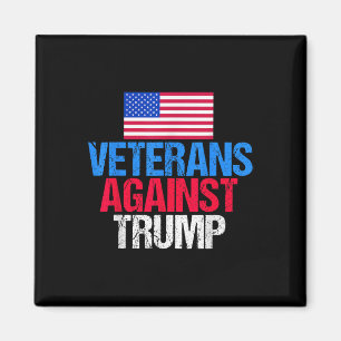 Veterans Against Donald Trump Magnet