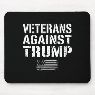 Veterans Against Trump Anti Racism Usa Military Ve Mouse Pad