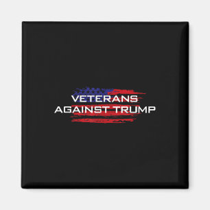 Veterans Against Trump - Anti-trump Magnet