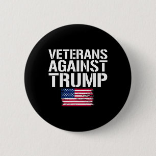 Veterans Against Trump Anti-trump Veterans Against 6 Cm Round Badge