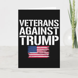 Veterans Against Trump Anti-trump Veterans Against Card