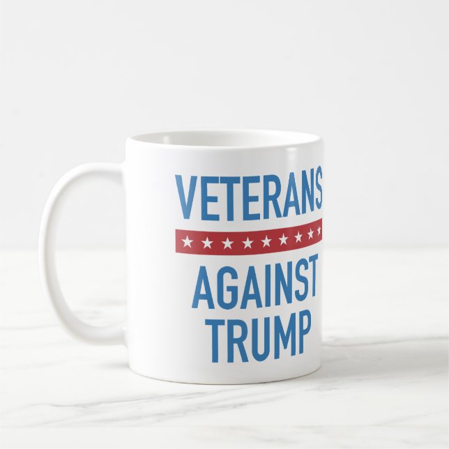 Veterans Against Trump Coffee Mug (Left)