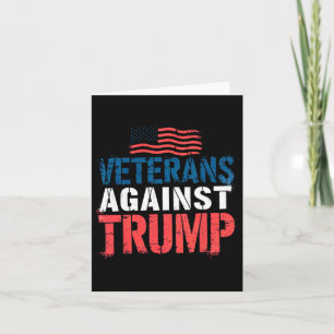 Veterans Against Trump Constitution Over Kings  Card