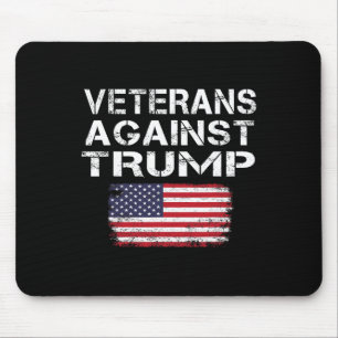Veterans Against Trump Tee Military Vets Against T Mouse Pad