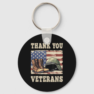 Veterans & Memorial Day Patriotic Key Ring