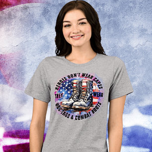 Veterans are Superheroes Tri-Blend Shirt