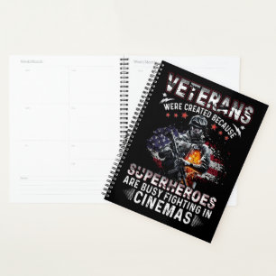 Veterans Because Superheroes Busy in Cinemas Planner