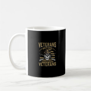 veterans before refugees coffee mug