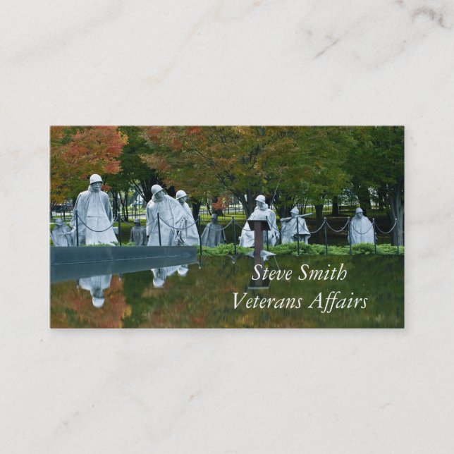 Veterans Business Card (Front)