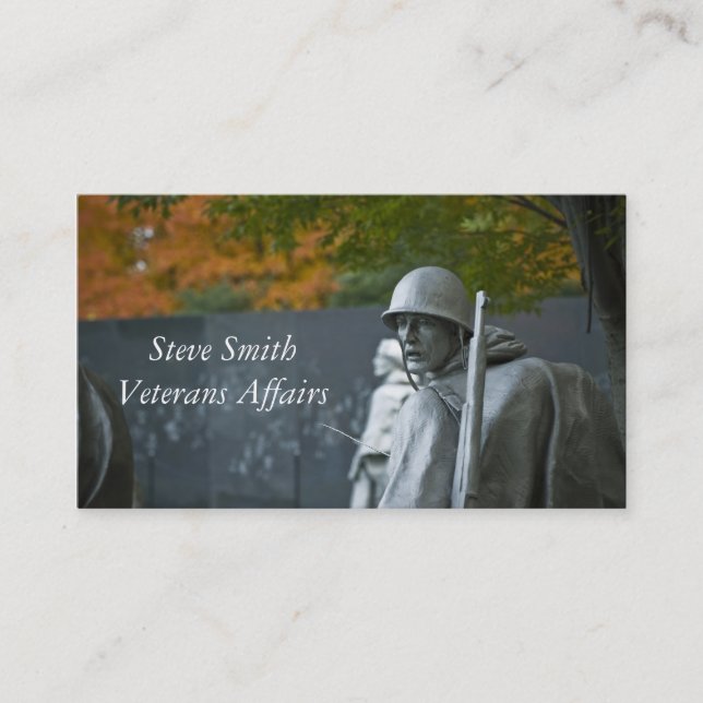 Veterans Business Card (Front)