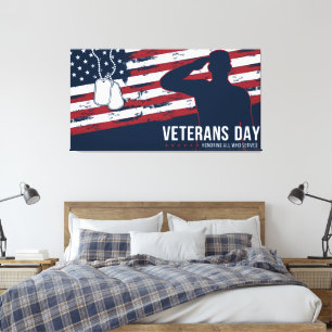 Veterans  canvas print