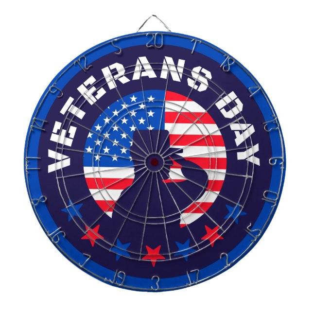 Veterans Dart Board  (Front)