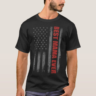 Veterans Day American Flag Mama  4th Of July Grand T-Shirt