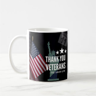 veterans day appreciation - thank you veterans  coffee mug