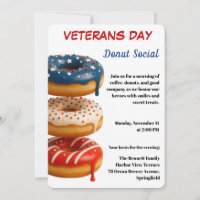 Veterans Day | Doughnut Social Celebration