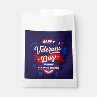 Veterans Day  Favour Bags