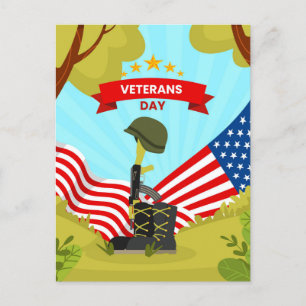 Veterans Day Holiday Postcard