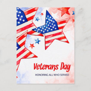 Veterans Day Holiday Postcard