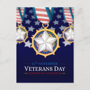 Veterans Day  Holiday Postcard