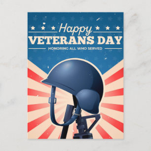 Veterans Day  Holiday Postcard