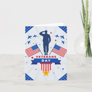 Veterans Day - Honouring all who served Card